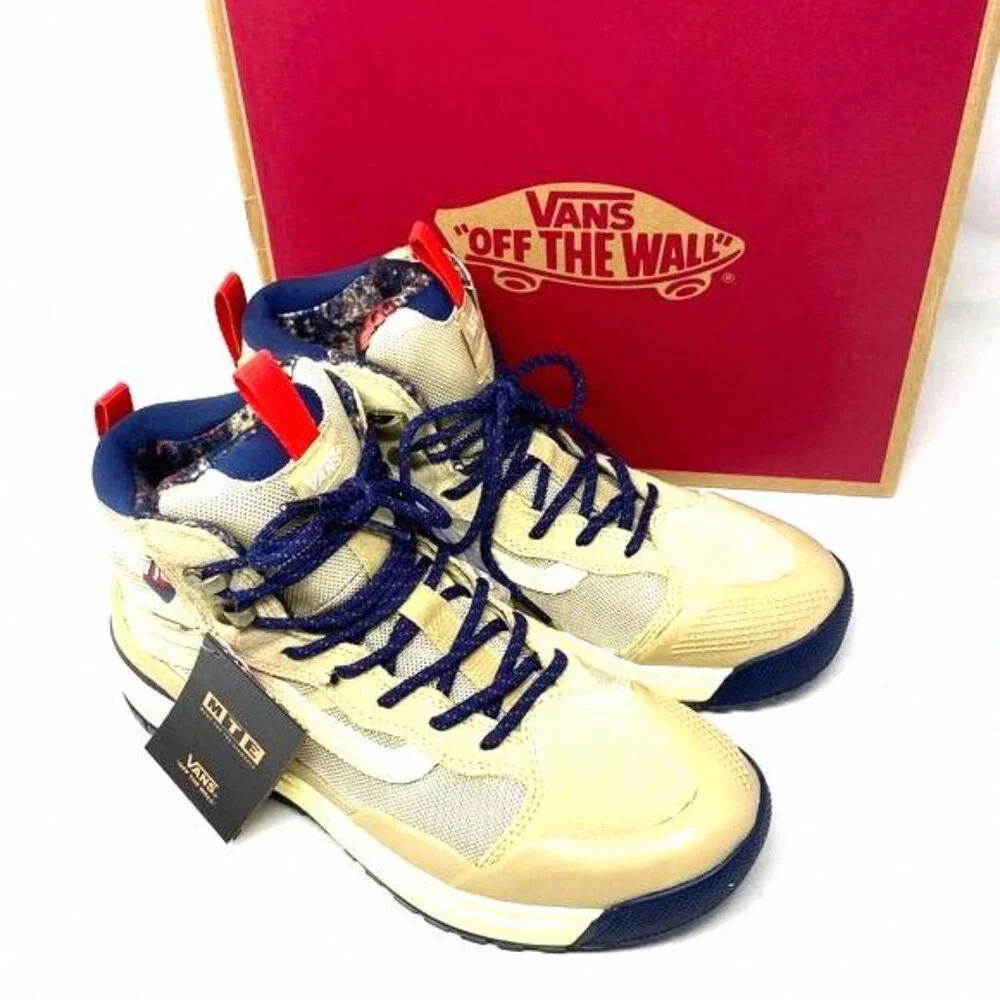 VANS UltraRange EXO Hi MTE-2 Boots Hiking Nubuck VN0A4BVSYUU Size Women’s Taupe